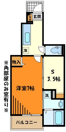 カーサ　デ　アモーレの物件間取画像